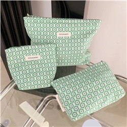 Capacious cosmetic bag, organizer bag, shopping bag for traveling, small clutch bag, liner