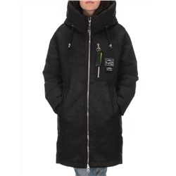 C1062 BLACK Куртка зимняя женская (200 гр. холлофайбера)