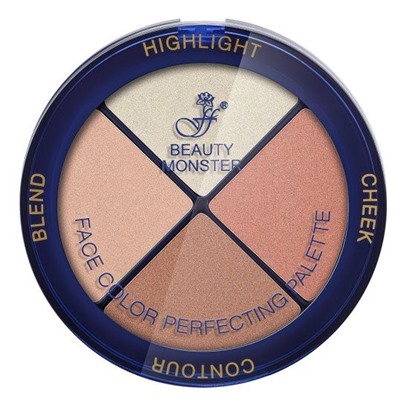 FFLEUR Средство для макияжа 4в1 BEAUTY MONSTER №1