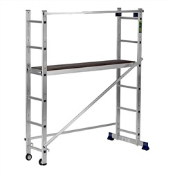 Алюминиевая лестница помост 3 В 1 (арт. в серт.: 1415206)