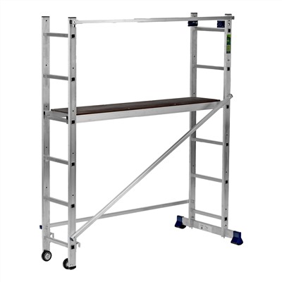 Алюминиевая лестница помост 3 В 1 (арт. в серт.: 1415206)