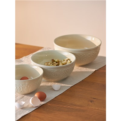 Миска для смешивания Birds of Paradise, 2,6 л, кремовая