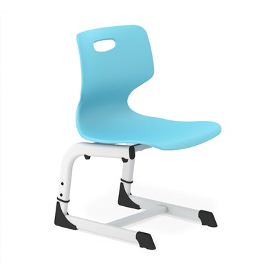 Стул Альфа SHT-S-TN21/3-5
                        а3-5 голубой / белый муар