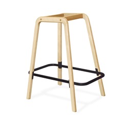 Стул полубарный SHT-ST35/S94-1
                        горчичный / прозрачный лак / черный муар