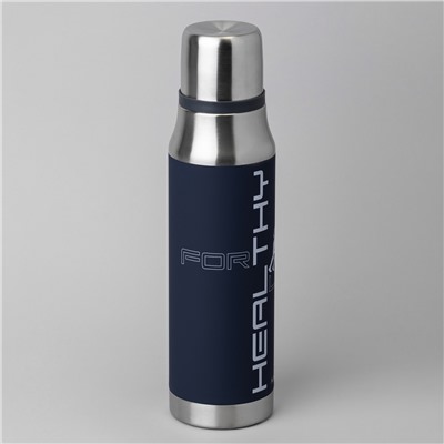 ТЕРМОС HEALTHY LIVE 1000 МЛ, КОЛБА НЕРЖ.СТАЛЬ 18/10