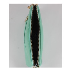 Сумка женская искусственная кожа DJ-СМ 7334-TURQUOISE,  1отд,  плечевой ремень,  зеленый 263831