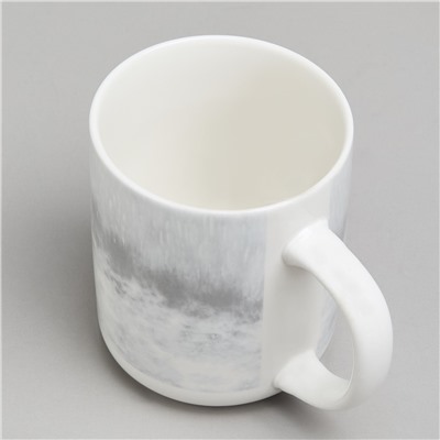 НАБОР КРУЖЕК BRONCO "DAILY" 4 ШТ. 350 МЛ СЕРЫЙ