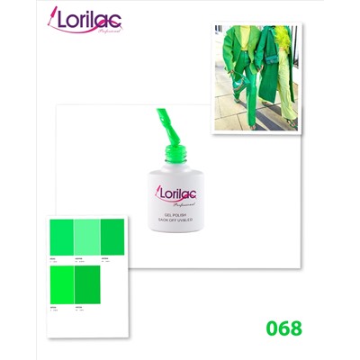 Гель лак Lorilac Professional № 68 10 ml