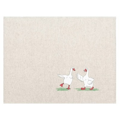 24С26-ШР/р.п. 46*60 Полотенце "Гуси 2" цв. 1 рис. 987
