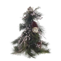 GAEM Изделие декоративное "Елка" с подсветкой, L25 W25 H60 см, (3*АА н/п)