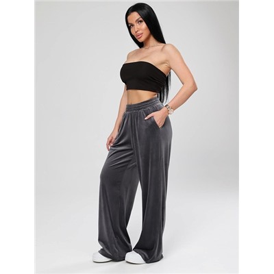 Женские брюки Марлена макси / серый