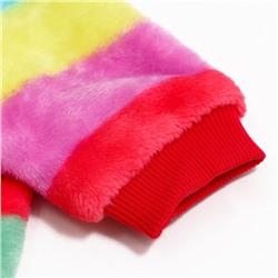 Комбинезон «Радуга» с капюшоном, размер XL (ДС 40 см, ОГ 50 см, ОШ 40 см)