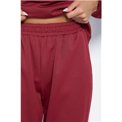 Костюм Спорти (бордовый) К11082