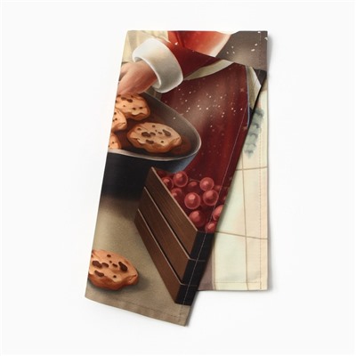 Полотенце Этель Сookies, 40×73 см, 100% хлопок, саржа 190 г/м²
