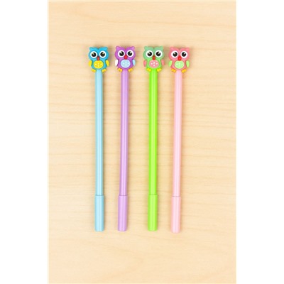 Ручка "Multicolored owl", mix
