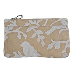 51 Косметичка Птицы бежевый фон 21х14х3см 2520303
