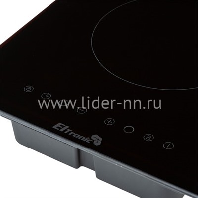 Варочная панель индукционная ELTRONIC (88-10) 2 конфорки (черная)