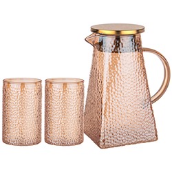 НАБОР КУВШИН 1,2 Л И 2 СТАКАНА 300 МЛ