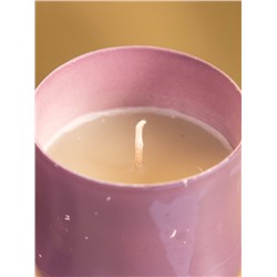 УЦЕНКА Свеча вотивная в металлической баночке, 100 г, лаванда, лимон