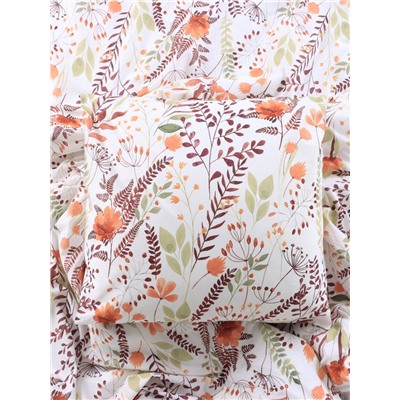 Постельное бельё "Этель" 1.5 сп Summer bloom 143*215 см,150*214 см, 70*70 см-2 шт, поплин 125 г/м2, хл 100%