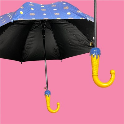 Зонт-трость для девочки полуавтомат Арт 7250 модель 1