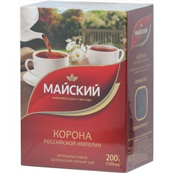 Майский. Корона Российской империи 200 гр. карт.пачка