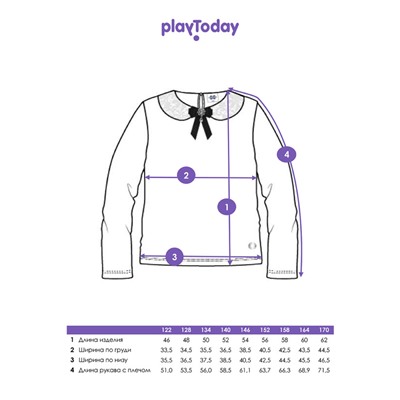 Блузка для девочки