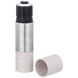 МЕЛЬНИЦА ДЛЯ СОЛИ И ПЕРЦА СЕРАЯ 2 в 1 AGNESS