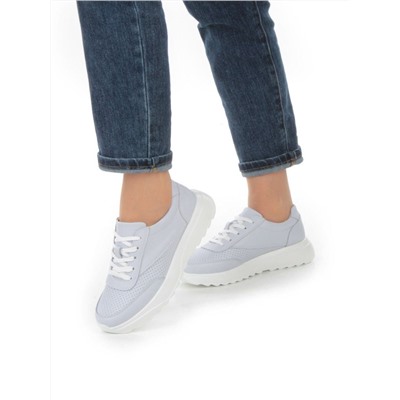 05-SD2-3D GRAY/PURPLE Кроссовки женские (натуральная кожа)