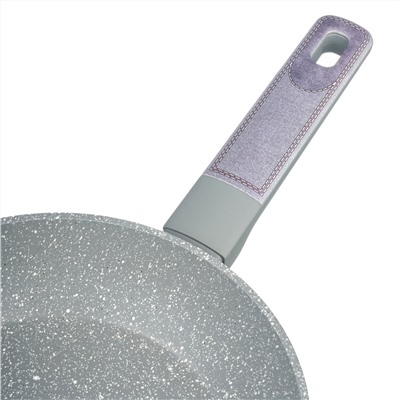 СКОВОРОДА С АНТИПРИГАРНЫМ ПОКРЫТИЕМ PFLUON MARBLE, 20*4,5 СМ