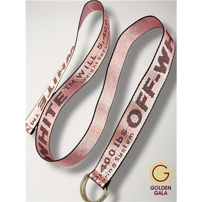 Ремень унисекс OFF-WHITE 3,5х135 см Р9 тип 4