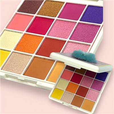 Via Letvass Яркая палетка теней 16 Color тон 1