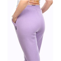 06 LILAC Брюки спортивные женские на флисе (100% хлопок) 7986