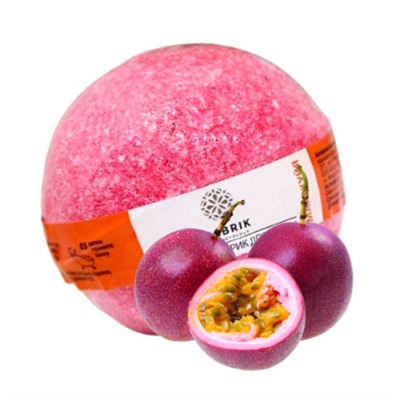 Fabrik бурлящий шарик для ванны маракуйя 120гр