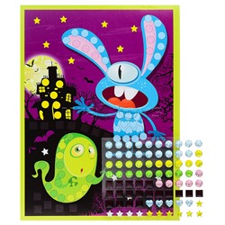 Набор для творчества. Мозаика из страз самокл "Ночные страшилки "