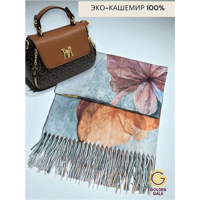 Платок теплый кашемировый с 3D принтом Арт 2591П/09