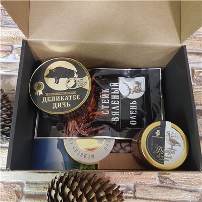 Подарочный набор "Дикий спорт" (НОВОЕ НАПОЛНЕНИЕ)