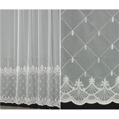 Тюль вышивка 7534