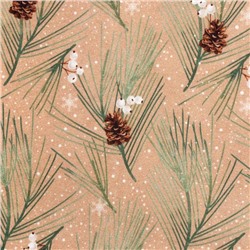 Набор салфеток "Этель" "Spruce branches" 46х46 см - 4 штуки,100%хлопок, саржа 190 г/м2