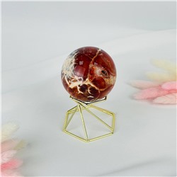 Радуга Самоцветов Шар из Сердолика на подставке