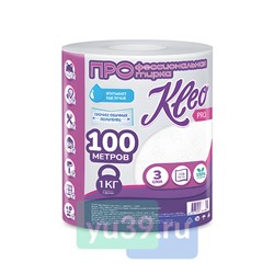 Полотенца бумажные ролевые Kleo 3-х слойные