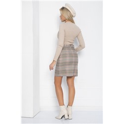 Юбка Кокетка (бежевая) Ю12450-41