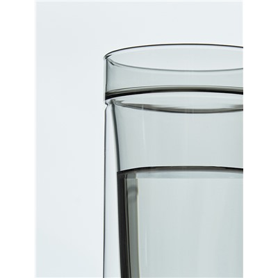 Набор стаканов Pure, 280 мл, дымчато-серые, 2 шт.