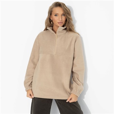 Свитшот флисовый, Игра на опережение (бежевый)