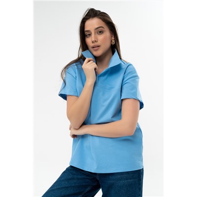 Джемпер женский 24-522L3-40 небесно-голубой