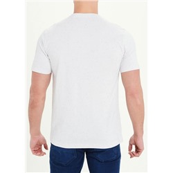 Big & Tall Textured Crew Neck T-Shirt