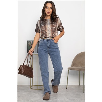 Блуза Морган (коричневая) Б14031-16М