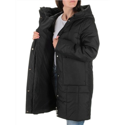 22342 BLACK Куртка зимняя женская (150 гр. холлофайбера)