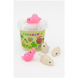 Мялка - антистресс «Dino», mix, 1 банка, 20 шт. (12,3*13 см)