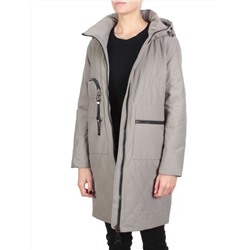 M-5022 DARK BEIGE Куртка демисезонная женская CORUSKY (100 гр. синтепон)